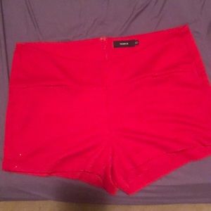 Red Torrid Short Shorts